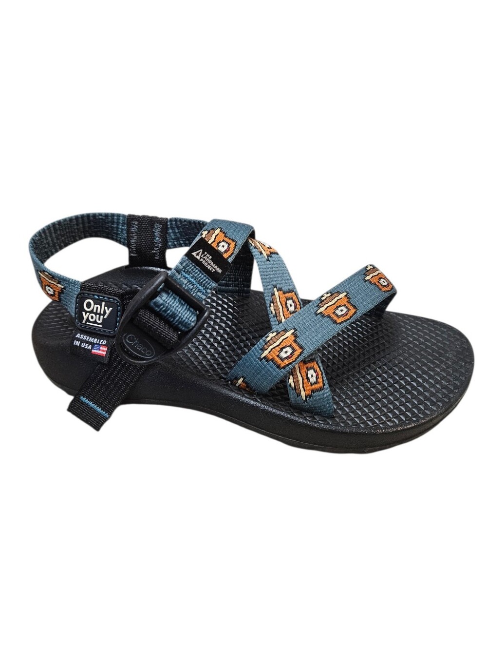 Chaco Z/1 Ecotread Smokey Bear Sandals Kids Size 3 Adjustable Strap J180278